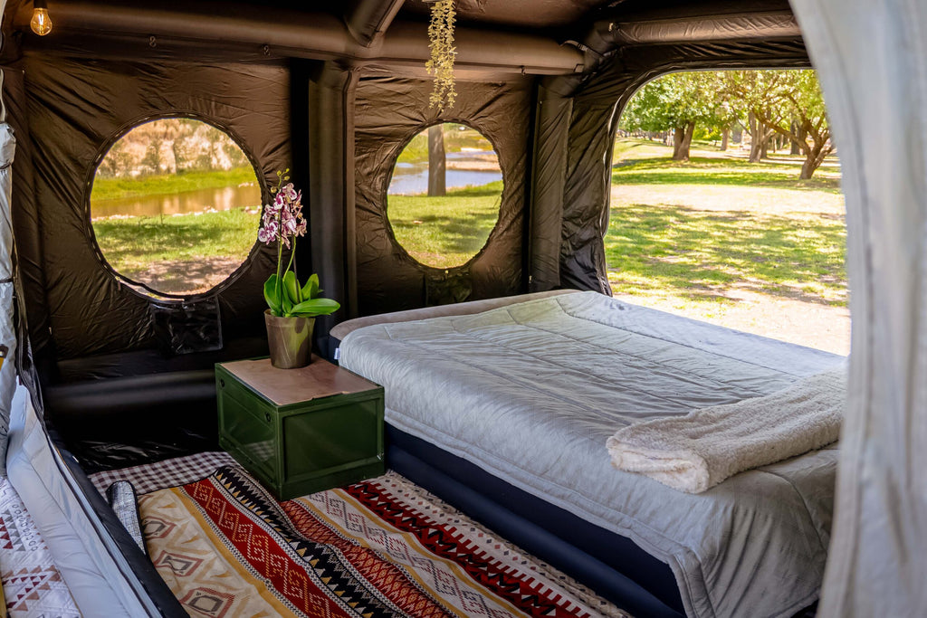 The Cube Self Inflating Tent